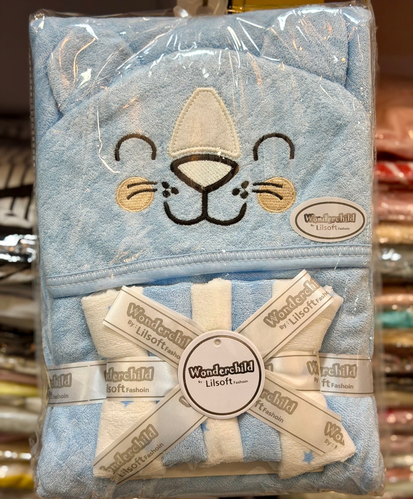 6 Piece Baby Bath Towel Set (0β9 Months)
