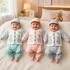 3-Piece Winter Outfit Set with Cap – Bear Design | Newborn