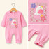 Newborn Girl Romper with Cap