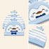 3 Piece Newborn Hat Set(0–3 Months)