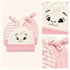 3 Piece Newborn Hat Set(0–3 Months)
