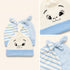 3 Piece Newborn Hat Set(0–3 Months)