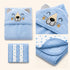 6 Piece Baby Bath Towel Set (0–9 Months)