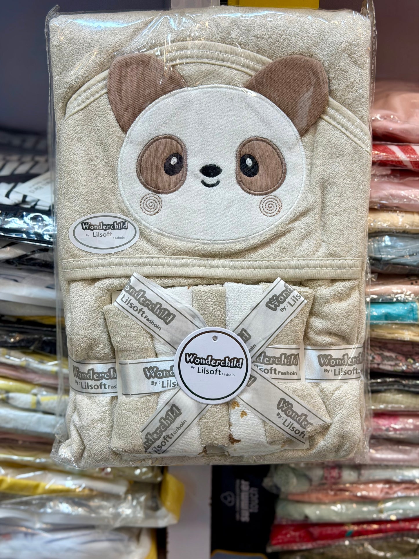 6 Piece Baby Bath Towel Set (0–9 Months)