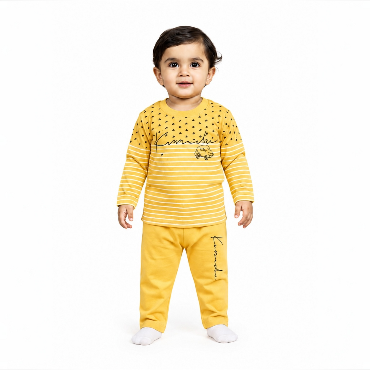Baby Girl 2-Piece Full Sleeve Outfit