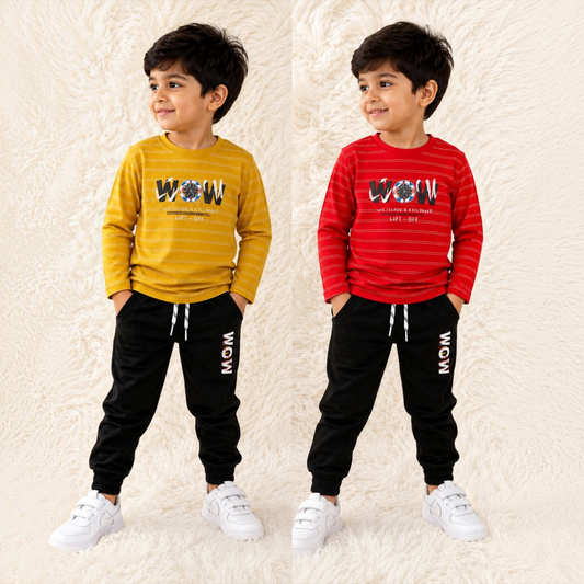 Boys Full Sleeve Tracksuit Set(1-5Years)