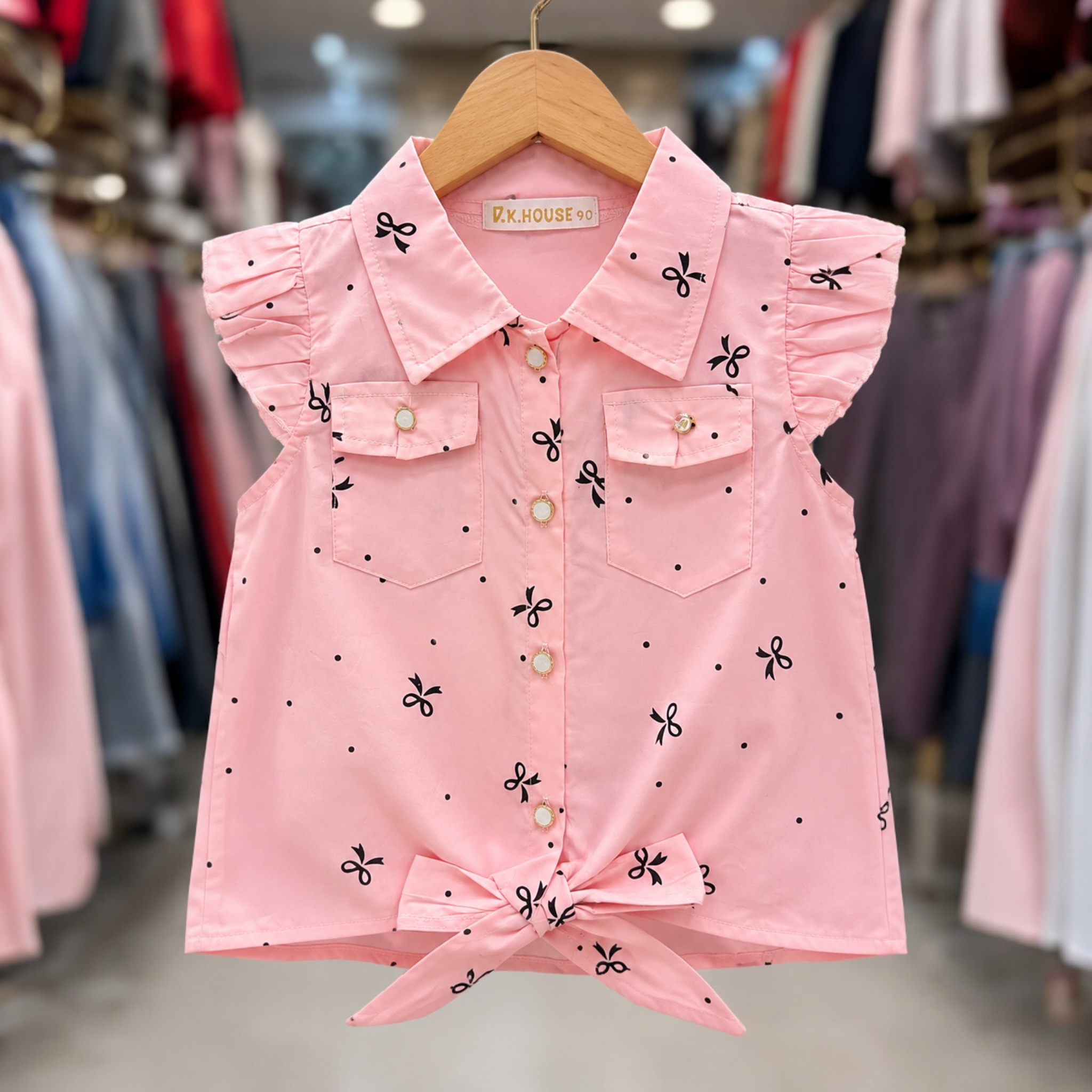 Baby Girl Stylish Summer Dress Set | Soft Cotton Top & Shorts