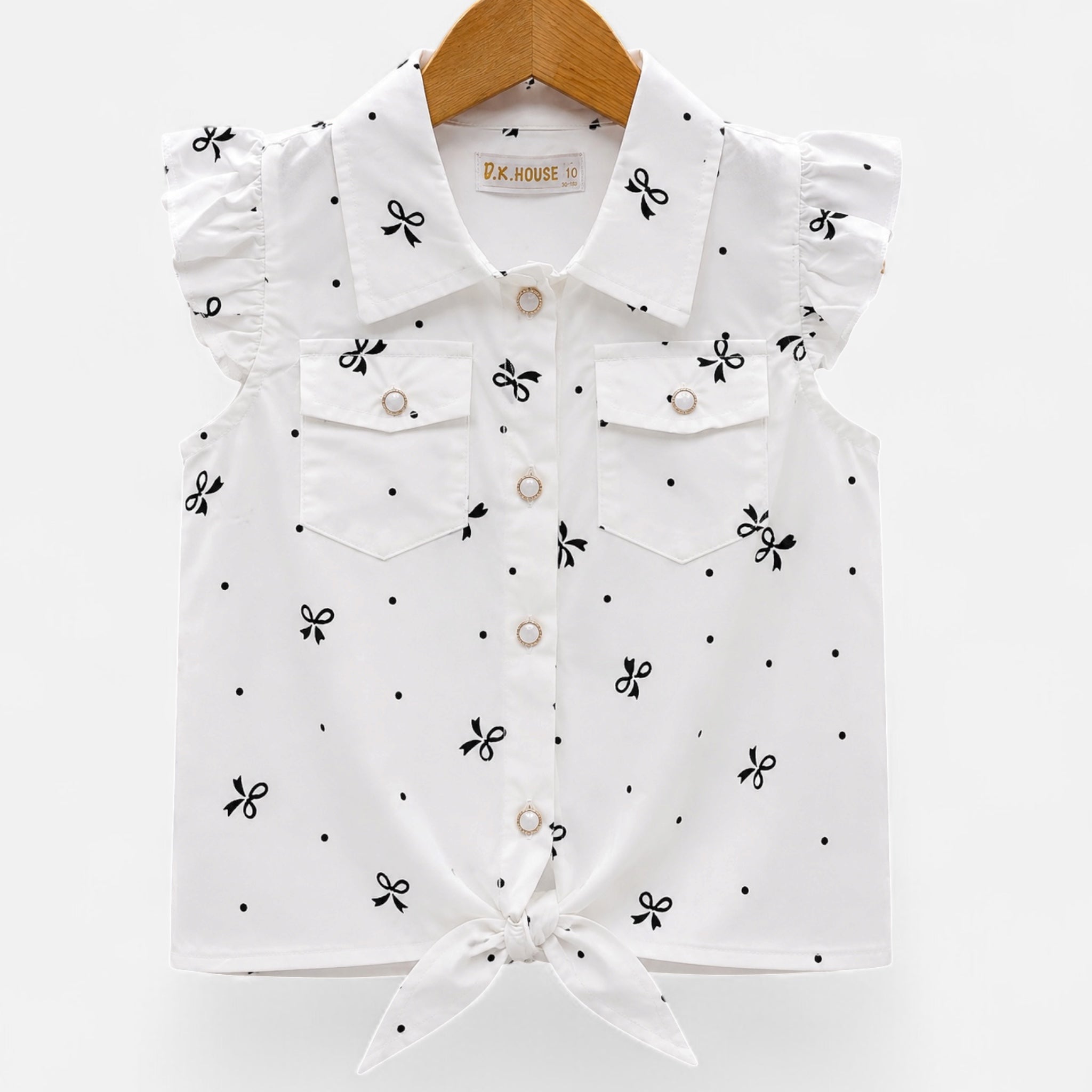 Baby Girl Stylish Summer Dress Set | Soft Cotton Top & Shorts