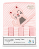 7 Piece Baby Hooded Bath Towel Set (0–9 Months) | 1 Bath Towel & 6 Wash Cloths | Soft Terry Cotton