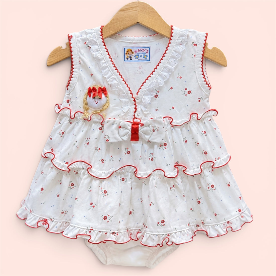 Baby Girls Frill Frock Dress- Soft Summer Wear