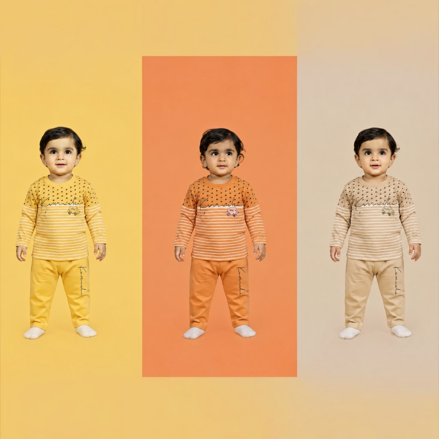 Baby Girl 2-Piece Full Sleeve Outfit