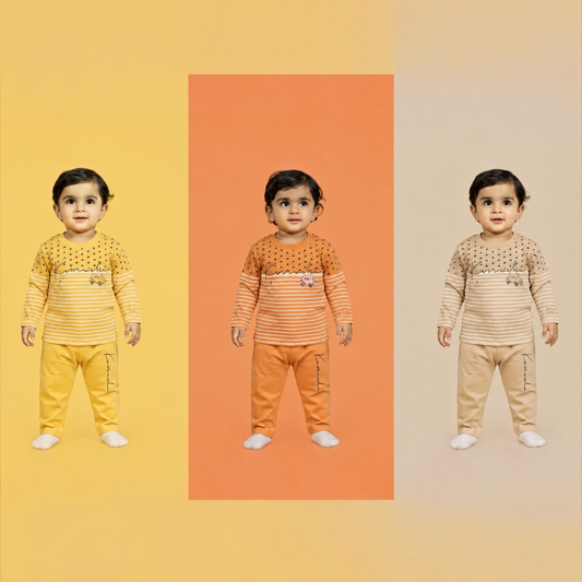 Baby Girl 2-Piece Full Sleeve Outfit