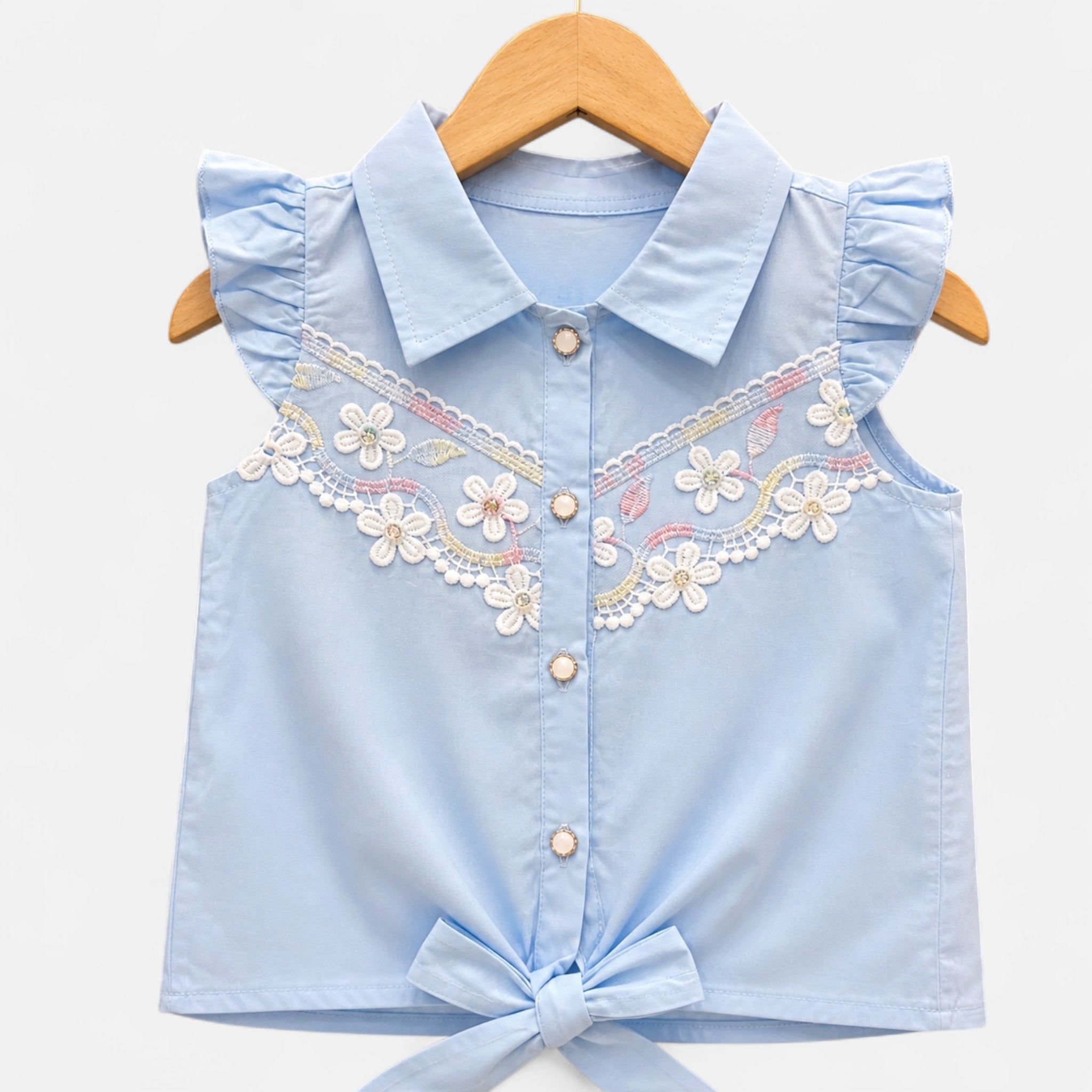 Baby Girl Stylish Summer Dress Set | Soft Cotton Top & Shorts