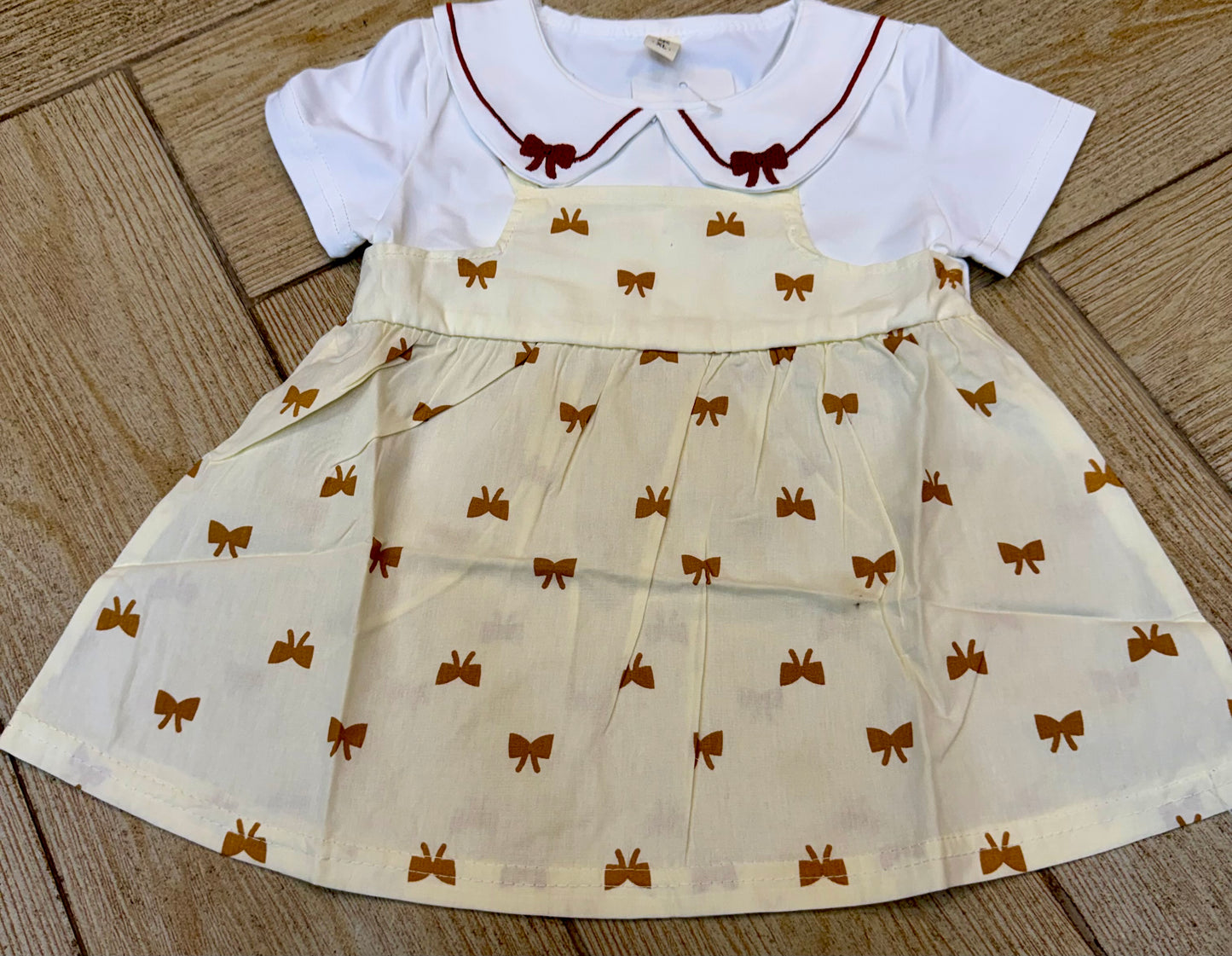 Baby Girls Cotton Printed Frock Dress