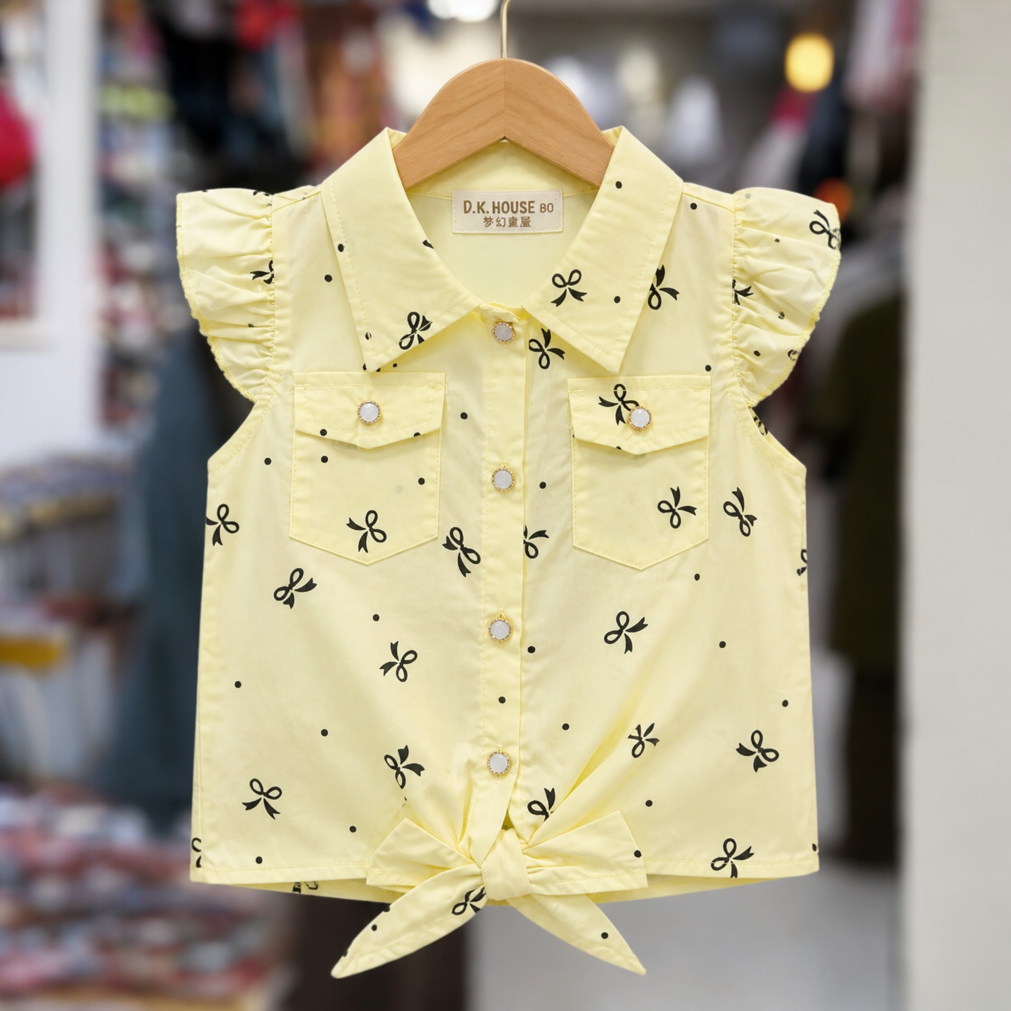 Baby Girl Stylish Summer Dress Set | Soft Cotton Top & Shorts
